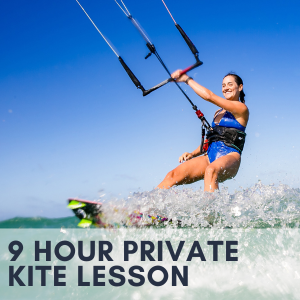 9-Hour Private Kiteboarding Lesson Package