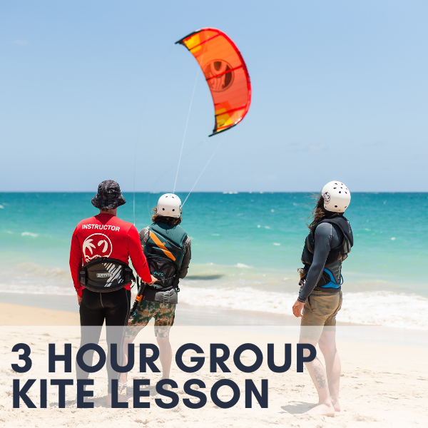3-hour Group Kiteboarding Lesson