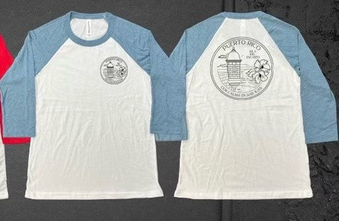 Isla del Encanto Baseball Tee's