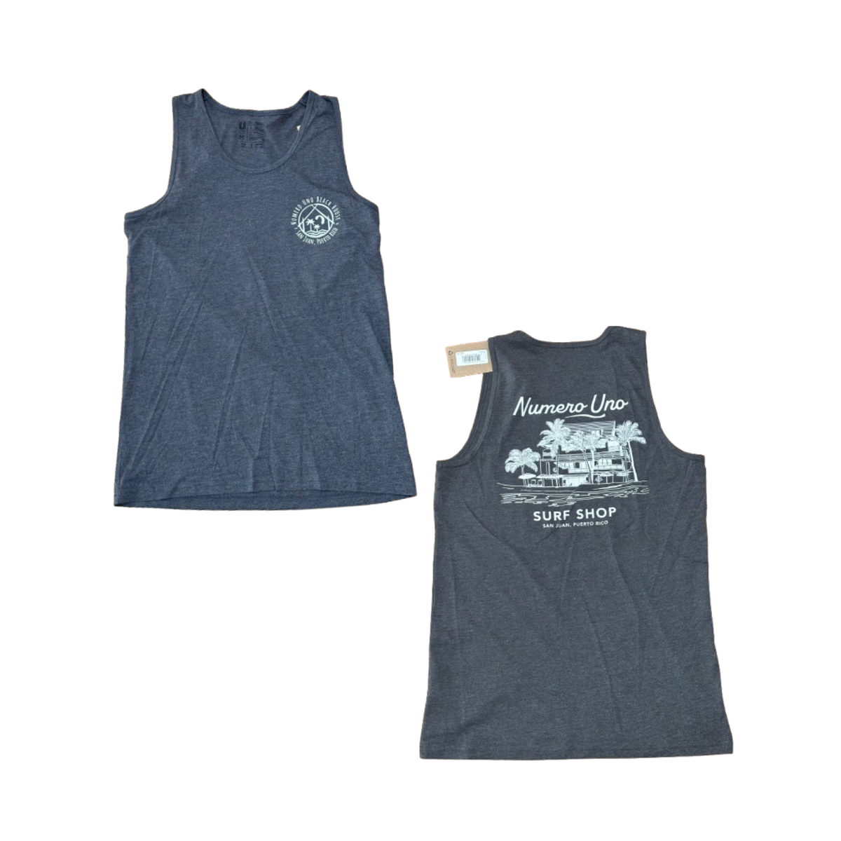 Numero Uno Print Tank Top