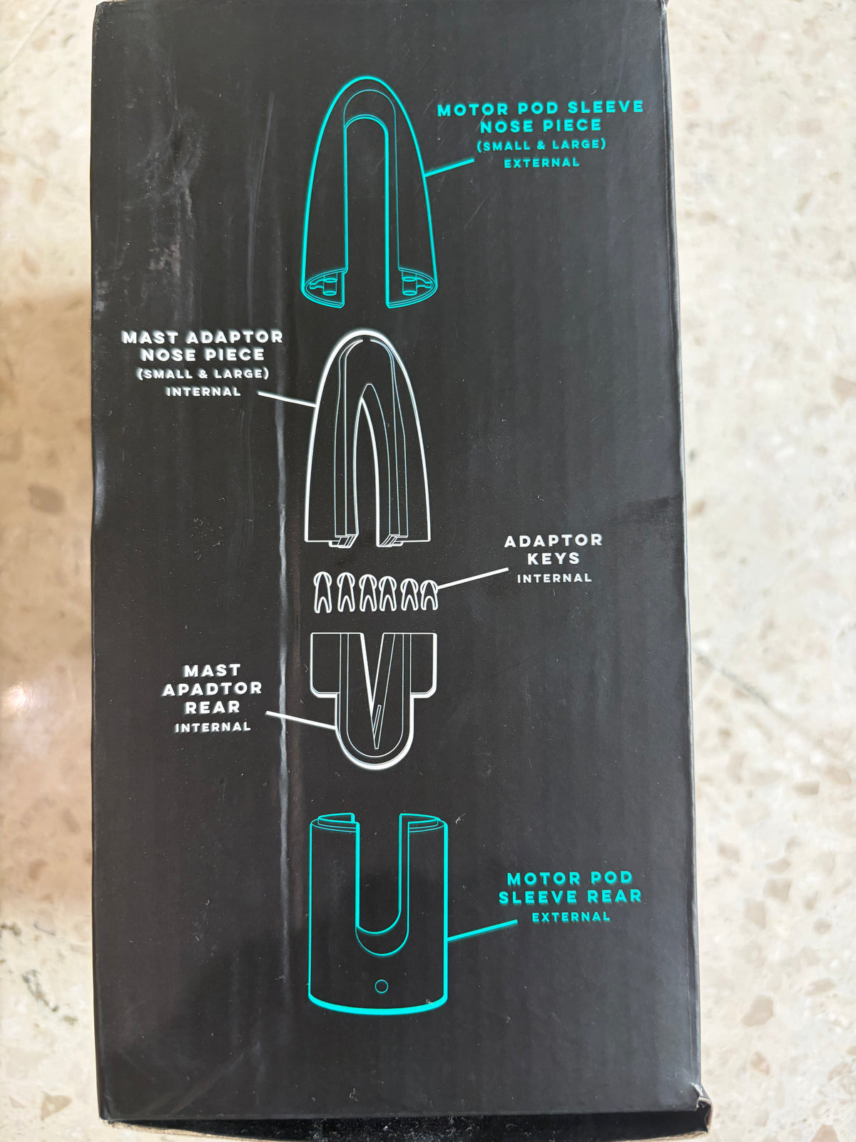 Foil Drive Universal Motor Pod complete