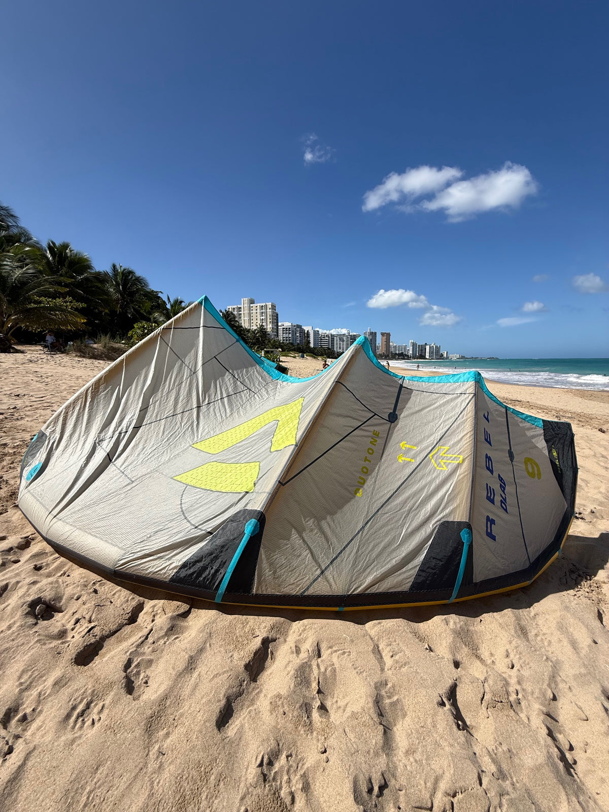 2025 Duotone Rebel 9m D/Lab Demo Kite