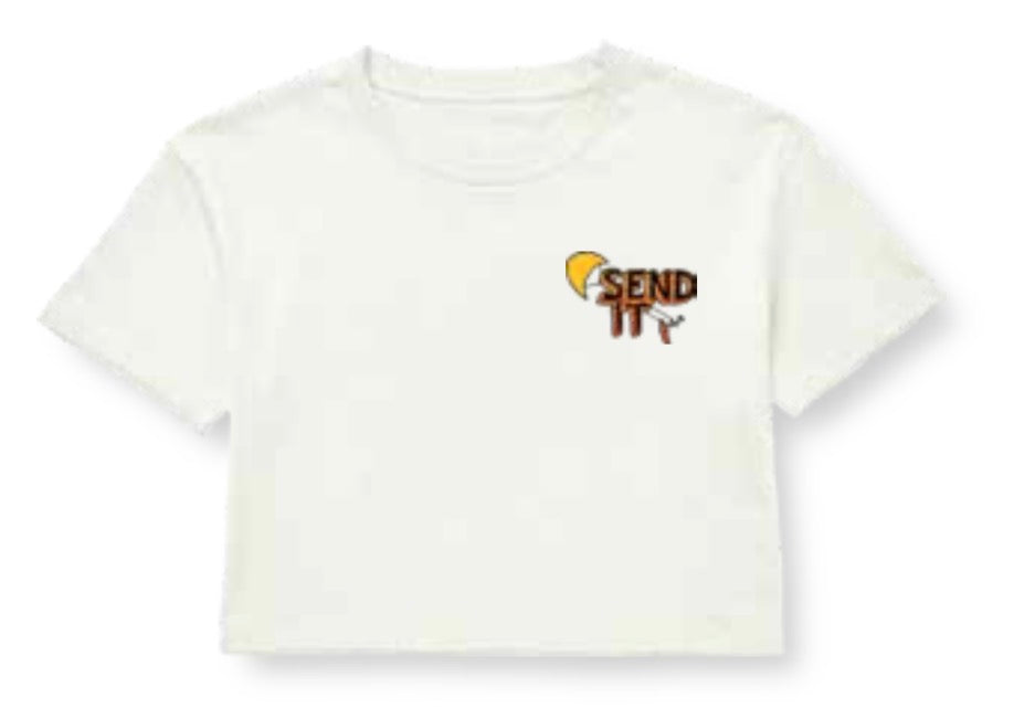 Send It! Fan Art Women's Crop Tee