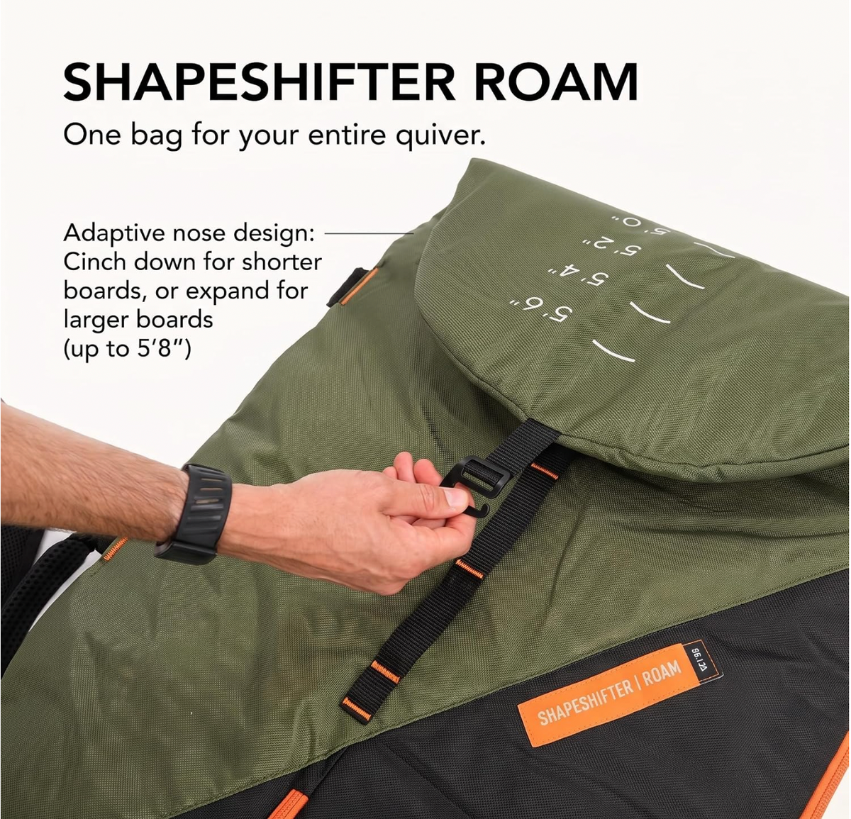 Vurzur ShapeShifter Foil Board Bag