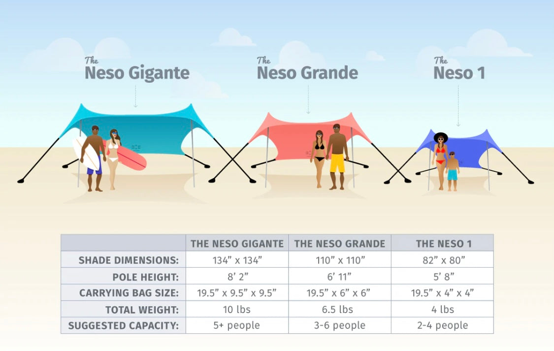 NESO Gigante Beach Tents