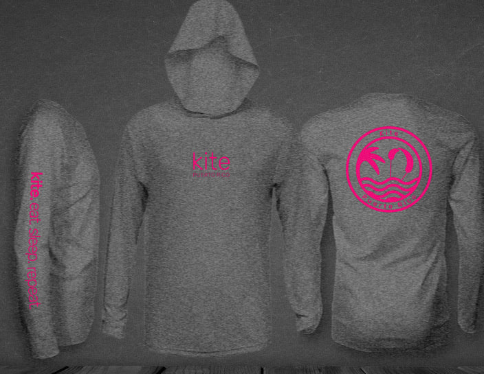 Kite Puerto Rico Gray Water Hoodie